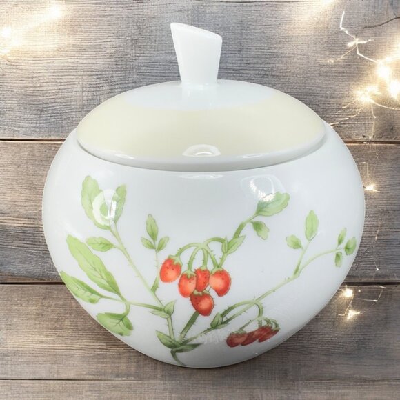 Heinrich Winterling Marktleuthen Bavaria Sugar Bowl Small Container Porcelain - Picture 1 of 11